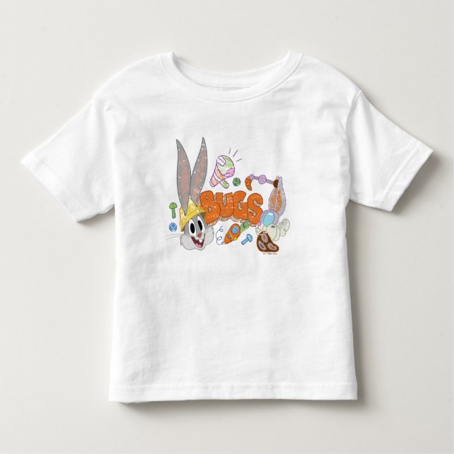 BUGS BUNNY BUILDERS™| BUGS BUNNY™ Sketch Art Toddler T-Shirt (Front)