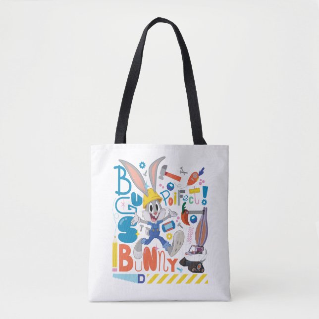 BUGS BUNNY BUILDERS™| BUGS BUNNY™ Work Tools Tote Bag (Front)