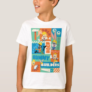 BUGS BUNNY BUILDERS™ Character Grid Pattern T-Shirt