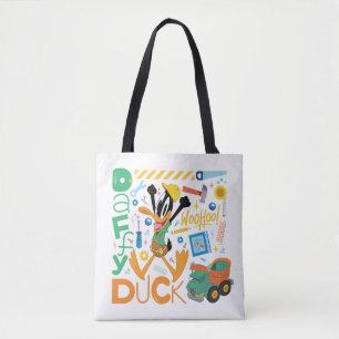 BUGS BUNNY BUILDERS™ DAFFY DUCK™ Work Tools Tote Bag