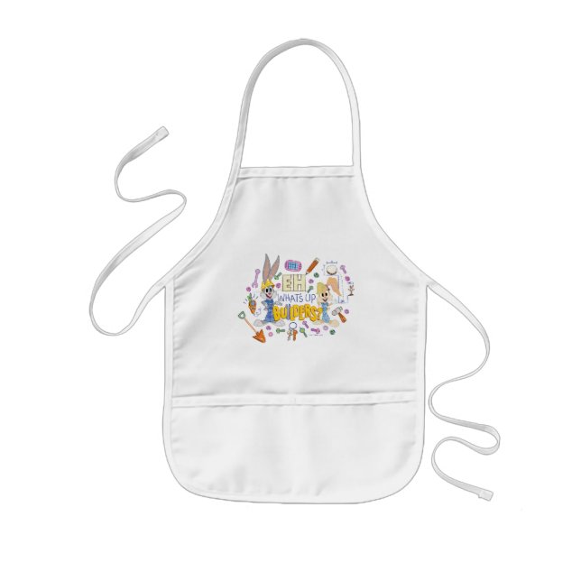 BUGS BUNNY BUILDERS™| Eh, What's Up Builders? Kids Apron (Front)