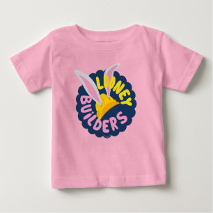 BUGS BUNNY BUILDERS™  Hard Hat Scalloped Logo Baby T-Shirt