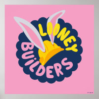 BUGS BUNNY BUILDERS™| Hard Hat Scalloped Logo