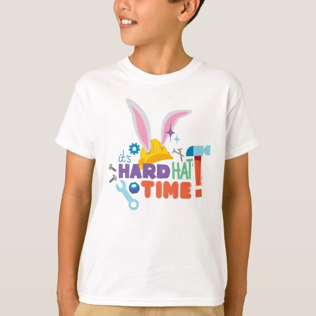 BUGS BUNNY BUILDERS™| It's Hard Hat Time T-Shirt (Front)