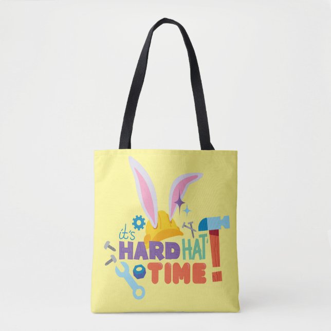 BUGS BUNNY BUILDERS™| It's Hard Hat Time Tote Bag (Front)