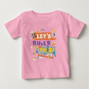 BUGS BUNNY BUILDERS™ "Let's Build This" Work Site Baby T-Shirt