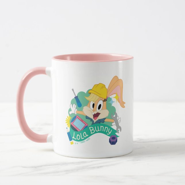BUGS BUNNY BUILDERS™| Lola Bunny Character Graphic Mug (Left)