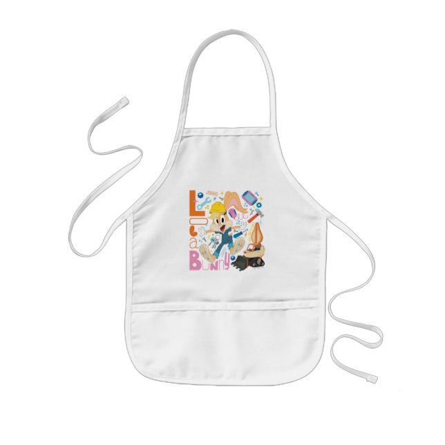 BUGS BUNNY BUILDERS™| Lola Bunny Work Tools Kids Apron (Front)