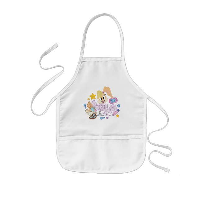 BUGS BUNNY BUILDERS™| Lola Sketch Art Kids Apron (Front)
