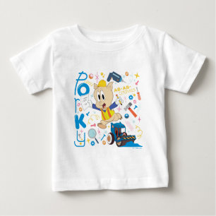BUGS BUNNY BUILDERS™  Porky Pig Work Tools Baby T-Shirt