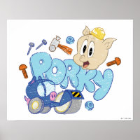 BUGS BUNNY BUILDERS™| Porky Sketch Art
