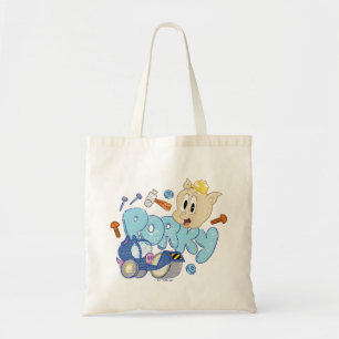 BUGS BUNNY BUILDERS™  Porky Sketch Art Tote Bag