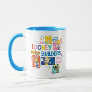 BUGS BUNNY BUILDERS™  The Looney Builders Collage Mug