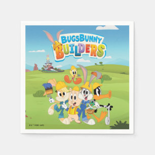 BUGS BUNNY BUILDERS™  The Looney Builders Group Napkin