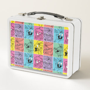 BUGS BUNNY™ Colour Block Expressions Metal Lunch Box