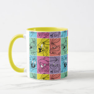 BUGS BUNNY™ Colour Block Expressions Mug