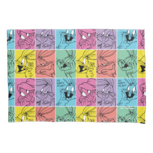 BUGS BUNNY™ Colour Block Expressions Pillowcase