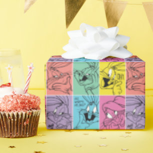 BUGS BUNNY™ Colour Block Expressions Wrapping Paper