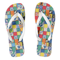 BUGS BUNNY™ Colourful Name and Face Chequered