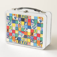 BUGS BUNNY™ Colourful Name and Face Chequered