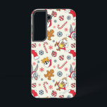 BUGS BUNNY™, DAFFY DUCK™ & Lola Christmas Pattern Samsung Galaxy Case<br><div class="desc">Celebrate the season with a little Looney Tunes mischief! This festive all-over print features beloved characters like Bugs Bunny, Daffy Duck, and Lola dressed in cheerful Santa hats and surrounded by classic holiday icons including candy canes, gingerbread cookies, ornaments, and snowflakes. The playful tossed pattern pops against a light background,...</div>