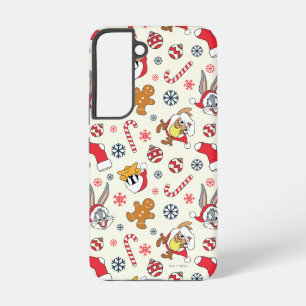 BUGS BUNNY™, DAFFY DUCK™ & Lola Christmas Pattern Samsung Galaxy Case