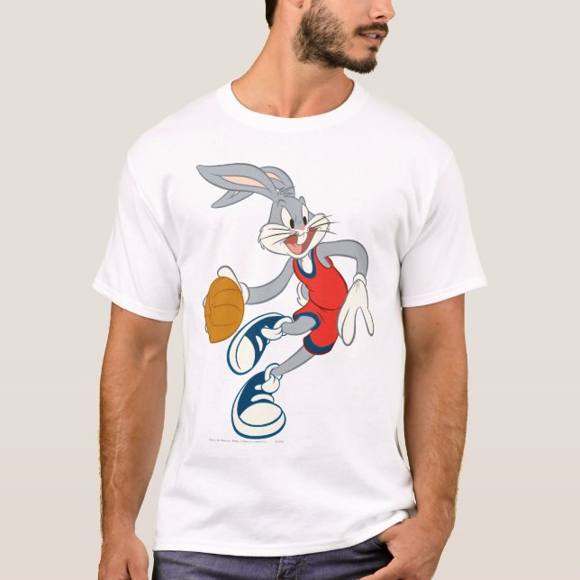 BUGS BUNNY™ Dribbling Through The Competition T-Shirt (Front)