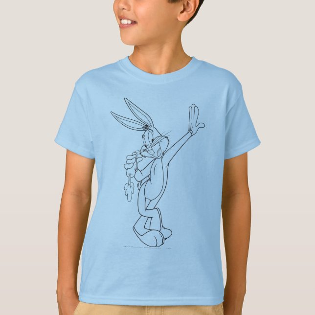 BUGS BUNNY™ Eating Carrot T-Shirt (Front)