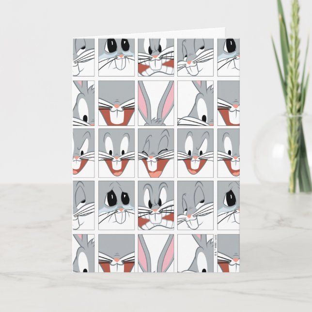 BUGS BUNNY™ Expression Blocks Card (Front)
