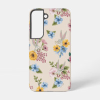 BUGS BUNNY™ Floral Embroidery Pattern