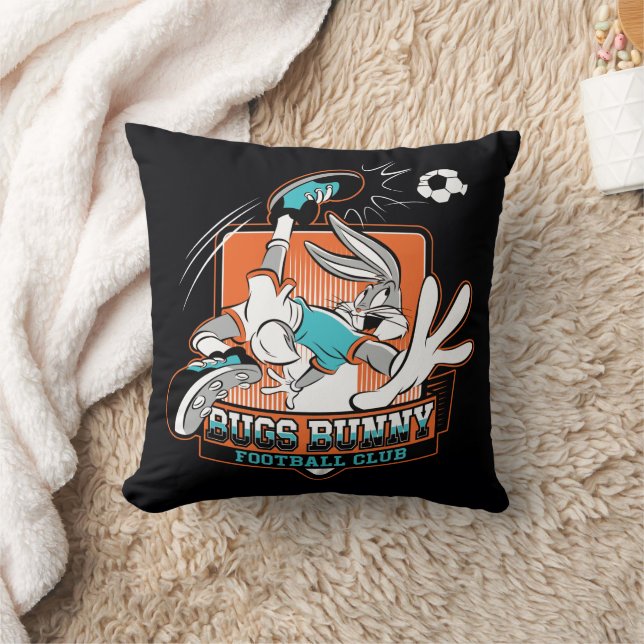 BUGS BUNNY™ Football Club Badge Cushion (Blanket)