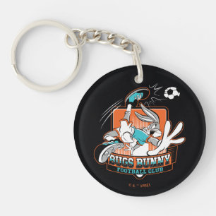 BUGS BUNNY™ Football Club Badge Key Ring