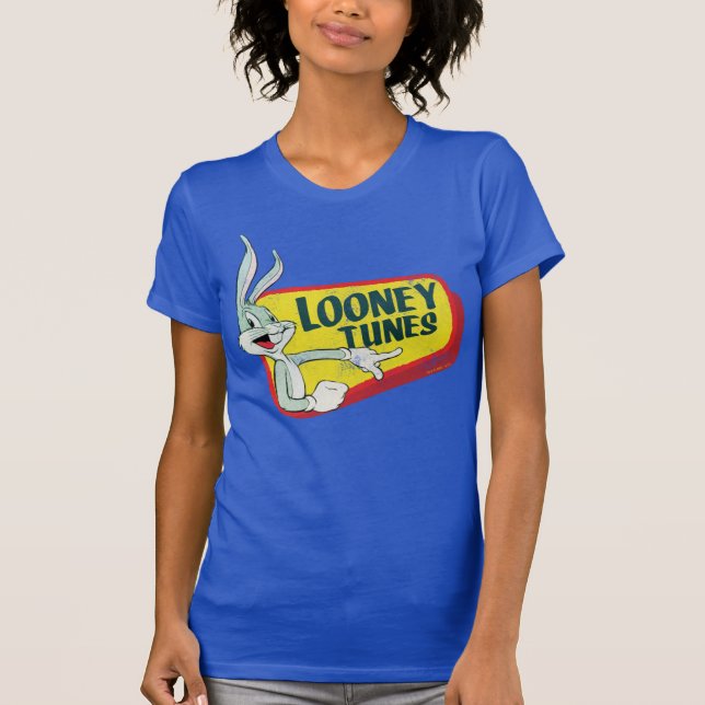 BUGS BUNNY™ LOONEY TUNES™ Retro Patch T-Shirt (Front)