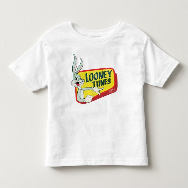 BUGS BUNNY™ LOONEY TUNES™ Retro Patch Toddler T-Shirt (Front)