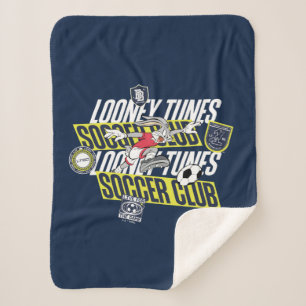 BUGS BUNNY™ LOONEY TUNES™ Soccer Club Sherpa Blanket