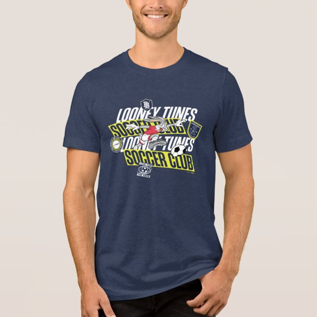 BUGS BUNNY™ LOONEY TUNES™ Soccer Club Tri-Blend Shirt (Front)