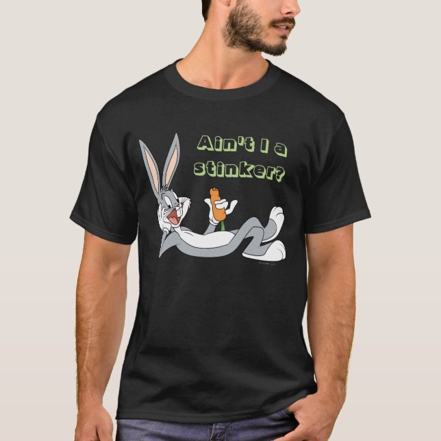 BUGS BUNNY™ Lying Down Eating Carrot T-Shirt (Front)