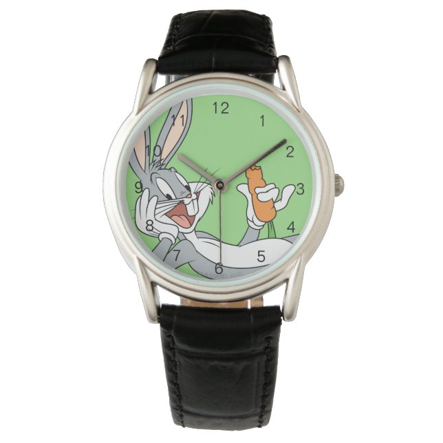 BUGS BUNNY™ Lying Down Eating Carrot Watch (Front)
