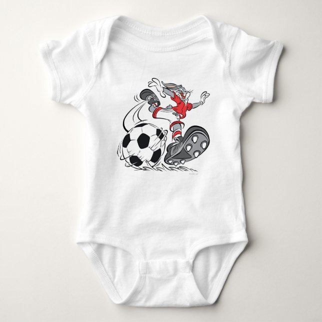BUGS BUNNY™ Playing Soccer Baby Bodysuit (Front)