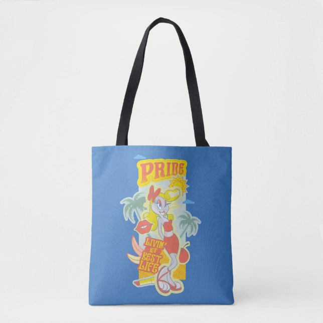 BUGS BUNNY™ Pride - Livin' My Best Life Tote Bag (Front)