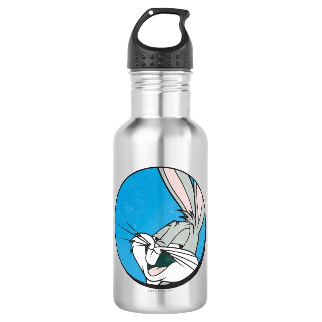 BUGS BUNNY™ Retro Blue Patch 532 Ml Water Bottle (Front)