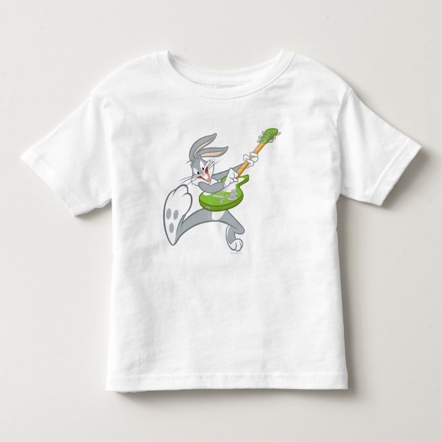 BUGS BUNNY™ Rocking On Guitar Toddler T-Shirt (Front)