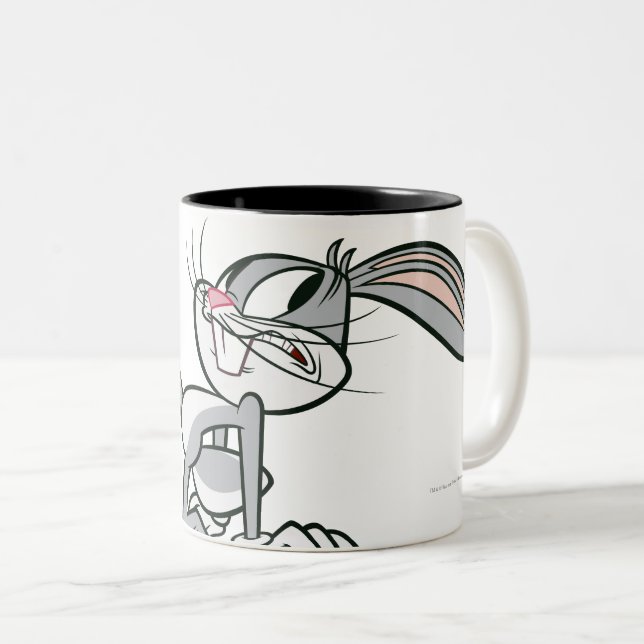 BUGS BUNNY™ Running Two-Tone Coffee Mug (Front Right)