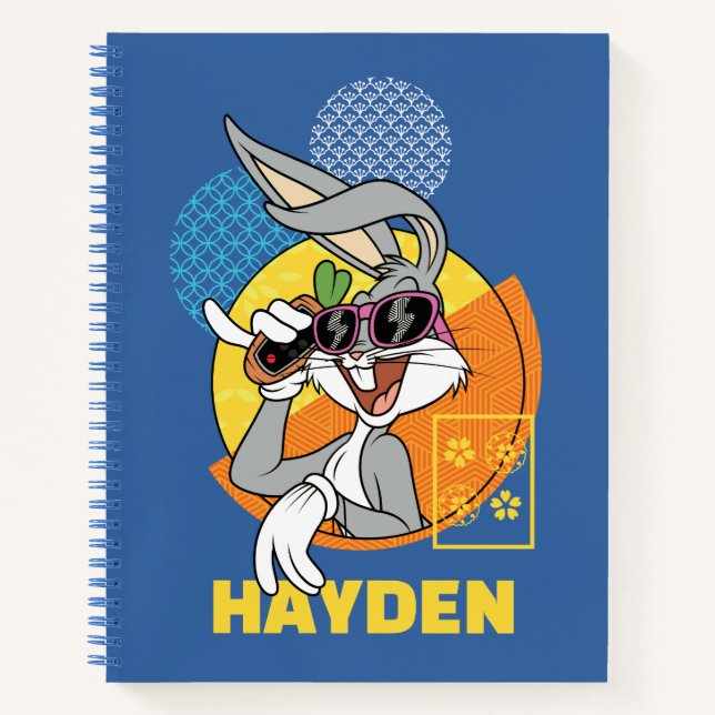 BUGS BUNNY™ Singaporean Vacation Graphic Notebook (Front)