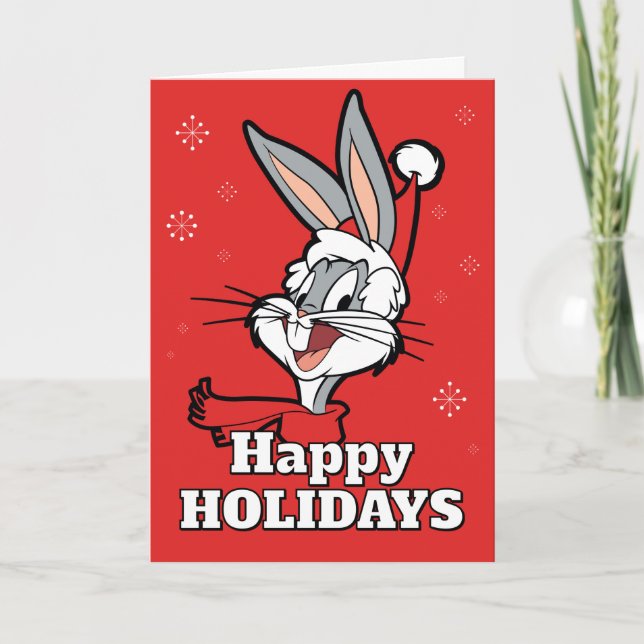 BUGS BUNNY™ "Sleigh Whaaat?" Holiday Card (Front)