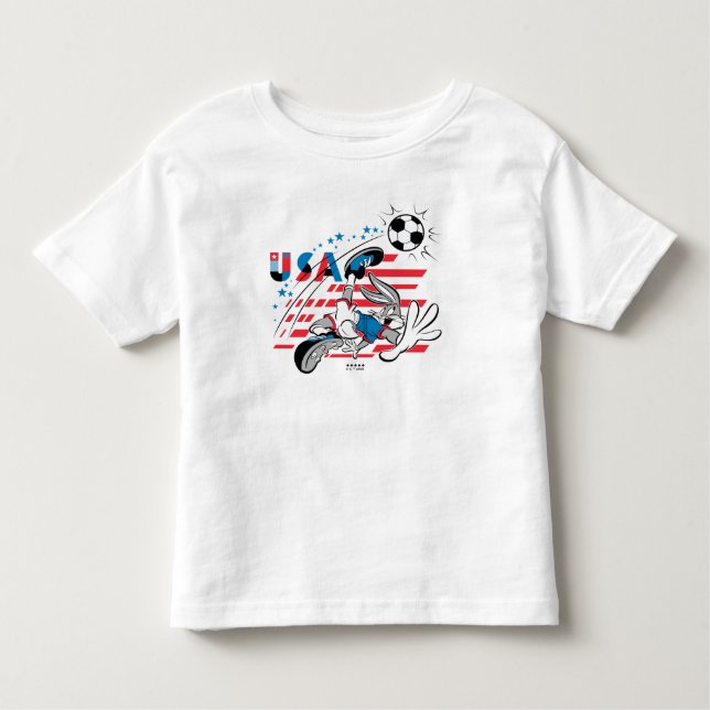 BUGS BUNNY™ Team USA Soccer Graphic Toddler T-Shirt (Front)