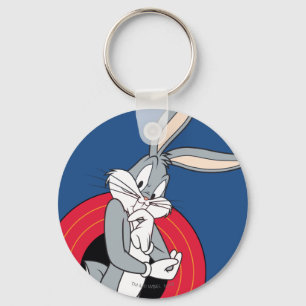 BUGS BUNNY™ Through LOONEY TUNES™ Rings Key Ring