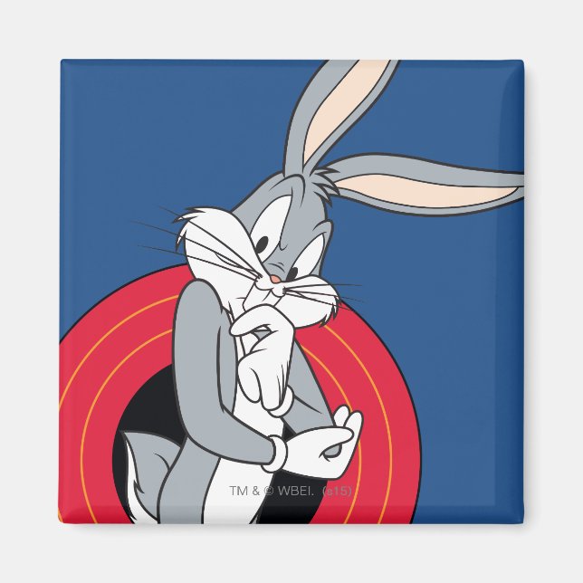 BUGS BUNNY™ Through LOONEY TUNES™ Rings Magnet (Front)