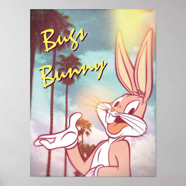 BUGS BUNNY™ Vacation Photo Poster (Front)