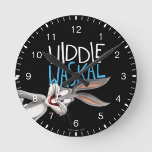 BUGS BUNNY™- Widdle Waskal Round Clock